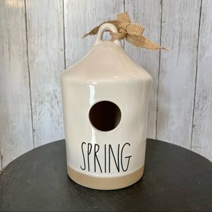 Rae Dunn Spring Birdhouse H4